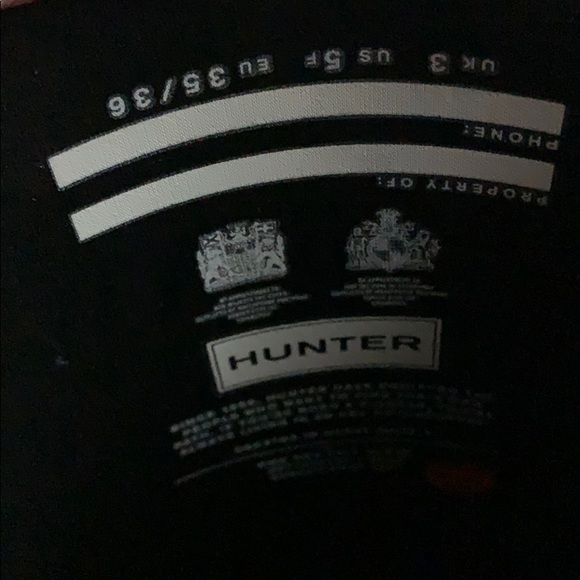 Hunter boots - Picture 4 of 5
